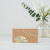 Massage-Visitenkarten Visitenkarte (Stehend Vorderseite)