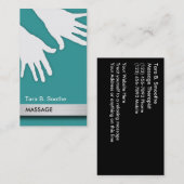 Massage-Visitenkarten Visitenkarte (Vorne/Hinten)