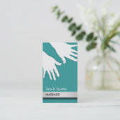 Massage-Visitenkarten Visitenkarte (Stehend Vorderseite)