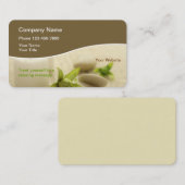 Massage-Visitenkarten Visitenkarte (Vorne/Hinten)