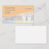 Massage-Visitenkarten Visitenkarte (Vorne/Hinten)