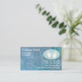 Massage-Visitenkarten Visitenkarte (Stehend Vorderseite)