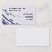 Massage-Visitenkarten Visitenkarte (Vorne/Hinten)