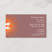 Massage-Visitenkarten Visitenkarte (Vorderseite)