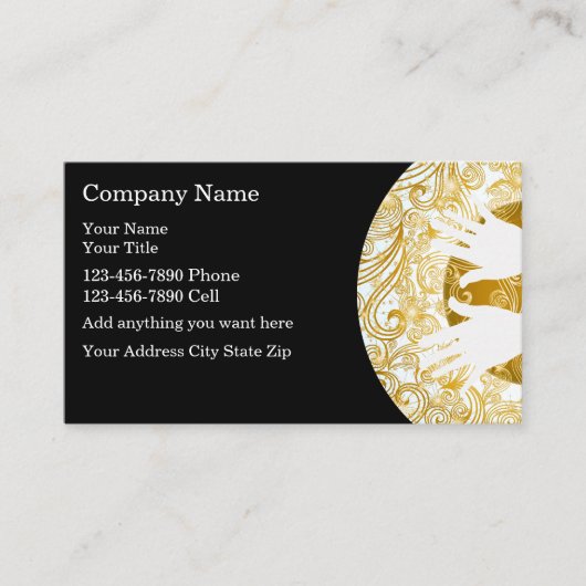 Massage-Visitenkarten Visitenkarte (Vorderseite)