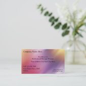 Massage-Visitenkarten Visitenkarte (Stehend Vorderseite)