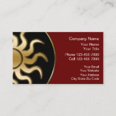 Massage-Visitenkarten Visitenkarte (Vorderseite)