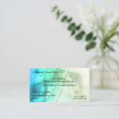 Massage-Visitenkarten Visitenkarte (Stehend Vorderseite)