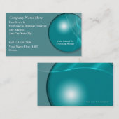 Massage-Visitenkarten Visitenkarte (Vorne/Hinten)