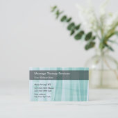 Massage-Visitenkarten Visitenkarte (Stehend Vorderseite)