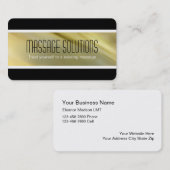 Massage-Visitenkarten Visitenkarte (Vorne/Hinten)