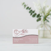 Massage-Visitenkarten Visitenkarte (Stehend Vorderseite)