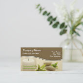 Massage-Visitenkarten Visitenkarte (Stehend Vorderseite)