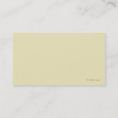 Massage-Visitenkarten Visitenkarte (Rückseite)