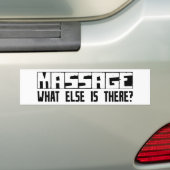Massage, was sonst dort ist? autoaufkleber (Auf Auto)