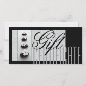 Massage Wellness-Center Geschenkgutschein Heilung Dankeskarte (Vorderseite)