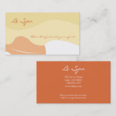 MASSAGE WELLNESS-CENTER RELAX GESCHÄFTSKARTEN VISITENKARTE (Vorne/Hinten)