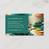 Massage Wellness-Center Salon Nails Berufliche Füh Visitenkarte (Vorderseite)