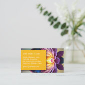 Massage Wellness-Center Salon Nails Berufliche Füh Visitenkarte (Stehend Vorderseite)