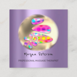 Massage Wellness-Center Wellness Stone Gold Logo L Terminkarte