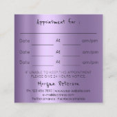 Massage Wellness-Center Wellness Stone Gold Logo L Terminkarte (Rückseite)