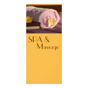 Massage Werbekarte