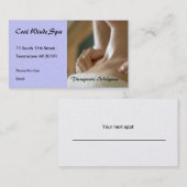 MassageHände Foto Terminkarte (Vorne/Hinten)