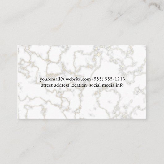 Massagelogo | Wellness-Center Oils verkauft Visite Visitenkarte (Rückseite)