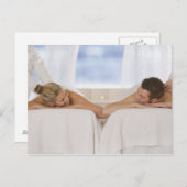 Massagen für Paare Postkarte (Vorne/Hinten)