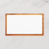 Massagesitzung | Holzschnitt Visitenkarte (Rückseite)