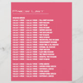 Massagesymbole, Massagetherapie, Massageraum Flyer (Hinten)