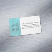 Massagetherapeut | Akupunktur Magnetische Visitenkarte (Beispiel)