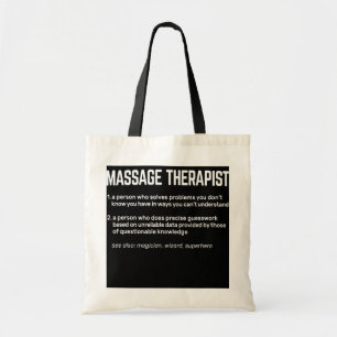 Massagetherapeut bedeutet Massagetherapie Tragetasche