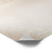 Massagetherapeut bei Fußmassage 2 Poster (Ecke)