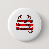 Massagetherapeut Button (Vorderseite)