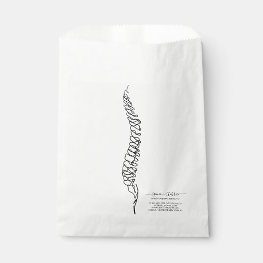 Massagetherapeut Chiropraktik- und Wellness-Zentru Geschenktütchen (Vorderseite)