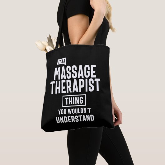 Massagetherapeut Job Title Gift Tasche (Von Nahem)