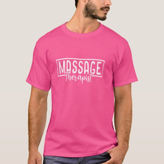 Massagetherapeut LMT Masseuse T-Shirt (Vorderseite)