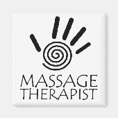 Massagetherapeut Magnet (Vorne)