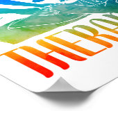 Massagetherapeut Massage Massage Massage Massage Poster (Ecke)