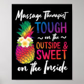 Massagetherapeut Massage Massage Massage Massage Poster (Vorne)
