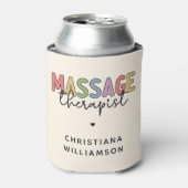 Massagetherapeut | Massagetherapeutika Geschenke Dosenkühler (Kanne Vorderseite)