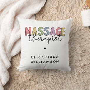 Massagetherapeut Massagetherapeutika Geschenke Kissen