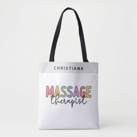 Massagetherapeut | Massagetherapeutika Geschenke Tasche (Vorderseite)