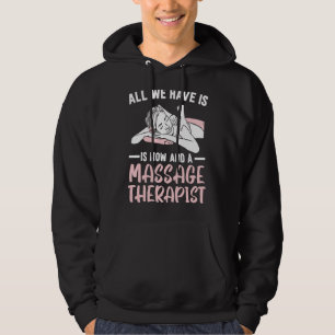Massagetherapeut Muskeltherapie Entspannung Wellne Hoodie
