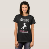 Massagetherapeut sind wie Unicorns Massage T-Shirt (Vorne ganz)