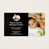 Massagetherapeut | Spa-Logo (Vorderseite)