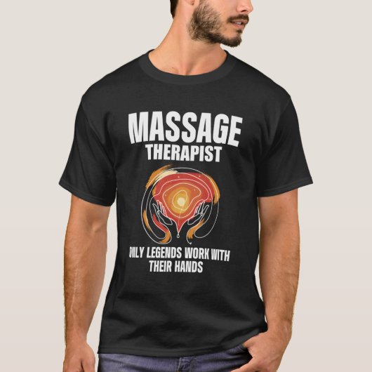 Massagetherapeut T-Shirt (Vorderseite)