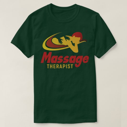 Massagetherapeut T-Shirt (Design vorne)