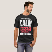 Massagetherapeut T-Shirt (Vorne ganz)
